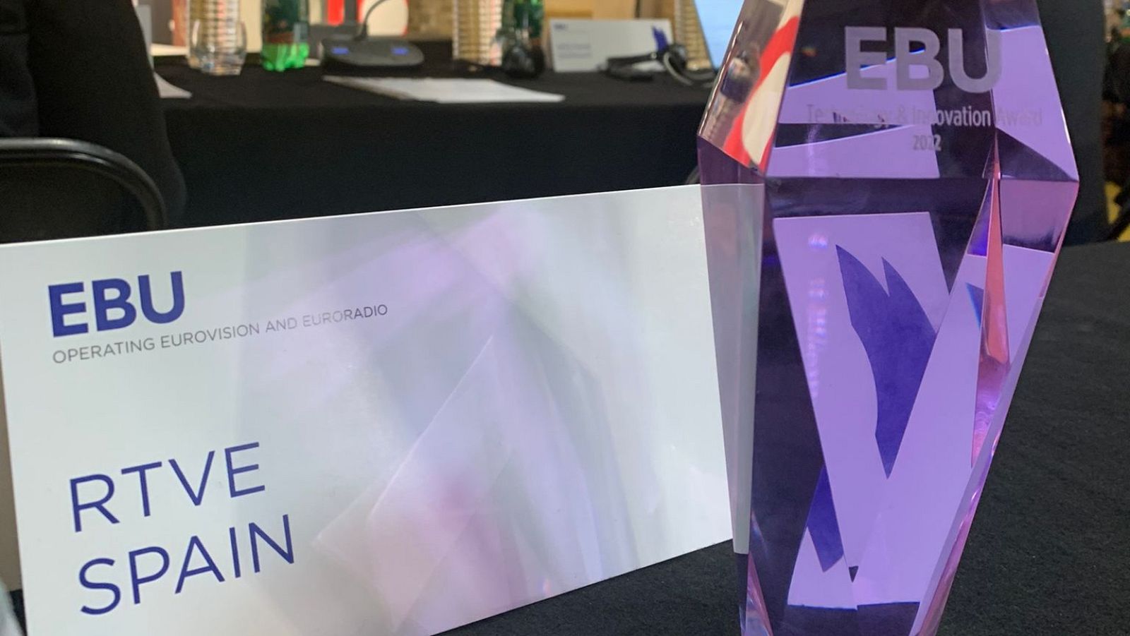 RTVE lidera la innovación con el Premio 'Technology & Innovation Award' de EBU/UER