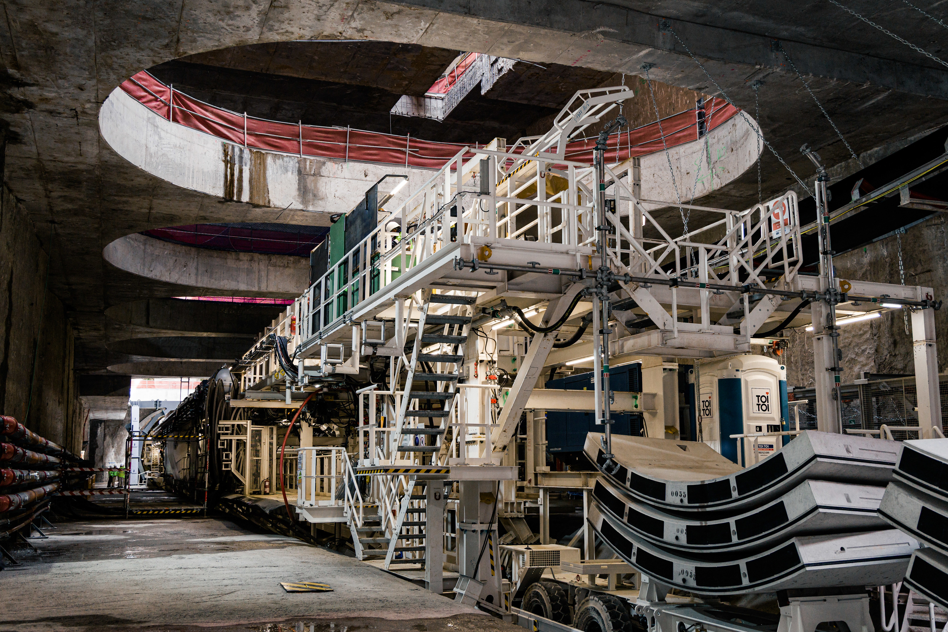 La tuneladora Mayrit inicia la excavación del nuevo eje subterráneo de Madrid a un ritmo récord