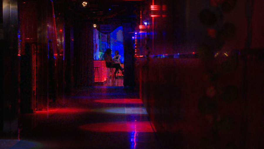 Trabajadoras sexuales reclaman derechos laborales en una manifestación