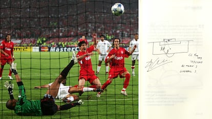 El futbolista alemán Mario Götze, autor del gol que dio la victoria a Alemania en la final del Mundial de 2016, se une a la colección de dibujos de Cáceres. (Fuente: El País)