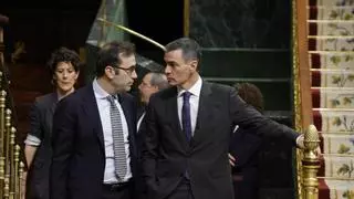 El ministro de Economía, Carlos Cuerpo, en una reunión de trabajo. (Fuente: El Periódico)