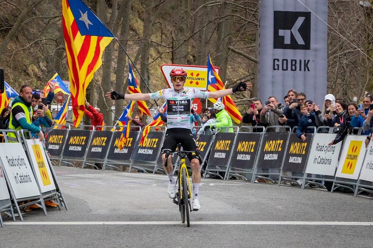 Vingegaard se impone en la Volta a Catalunya con autoridad