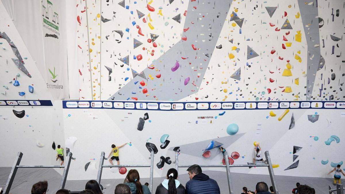 La escalada española se da cita en Cáceres para la Copa de España de Velocidad y Bloque