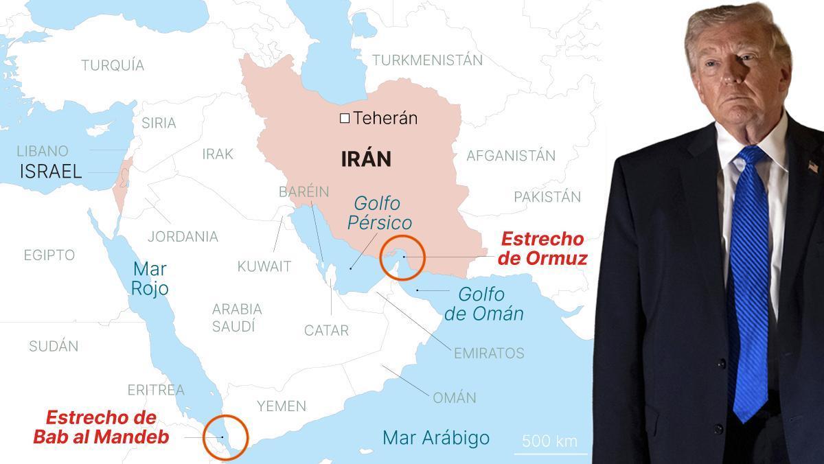 La amenaza de Irán en el estrecho de Ormuz y Bab el-Mandeb eleva la tensión global