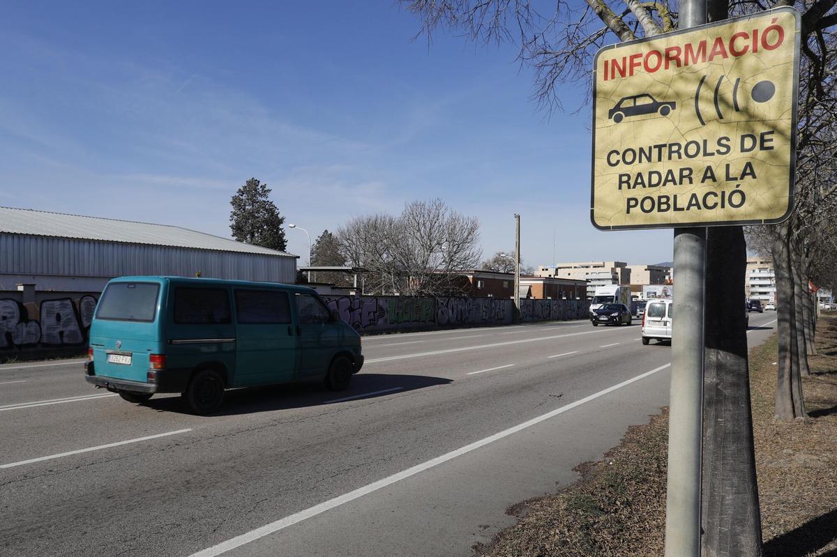 La provincia de Girona cuenta con radares de velocidad para controlar la circulación