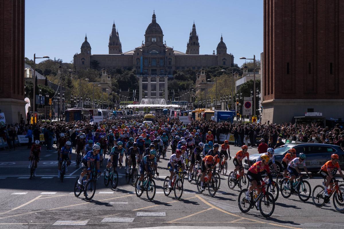 La carrera ciclista Volta concluye en la capital catalana