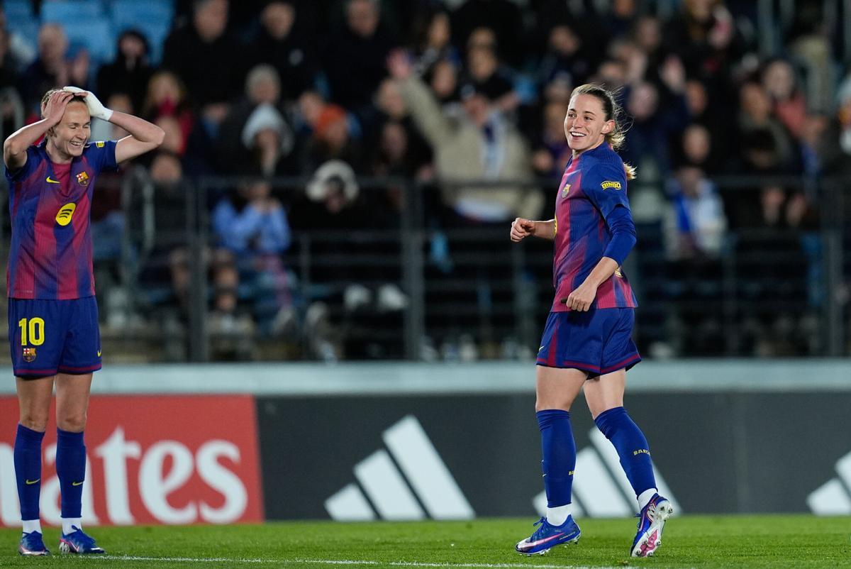 Ona Batlle lidera la goleada del Barça ante el Real Madrid y sentencia la Liga