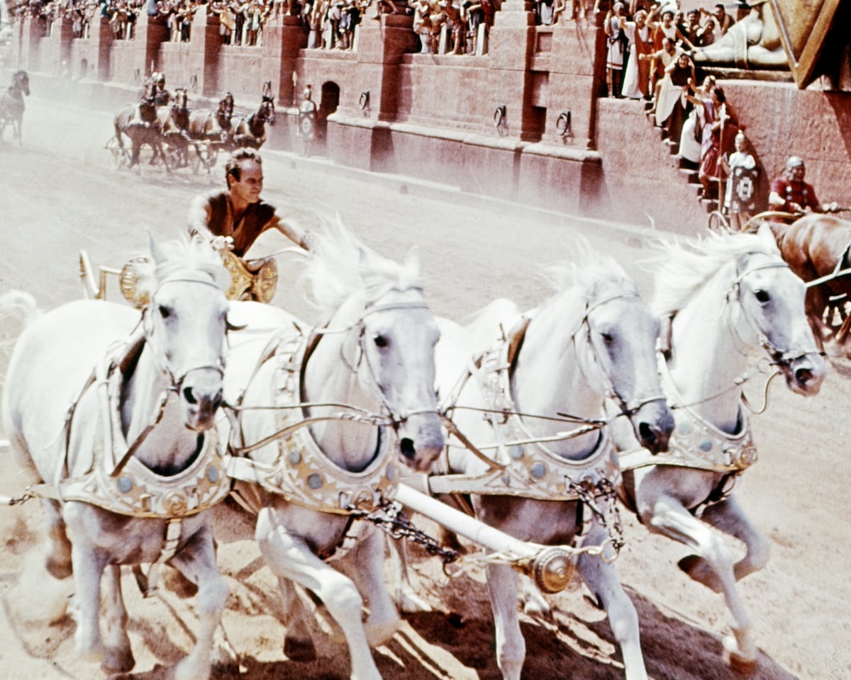 La televisión sigue enamorada de 'Ben-Hur': ¿quién emite más películas de Semana Santa?
