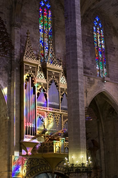 Órgano catedralicio de Salamanca, uno de los más antiguos de España (Fuente: El País)