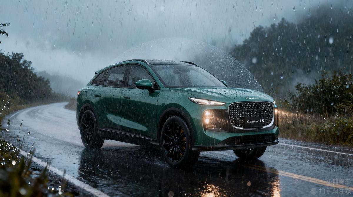 Conducción segura en Semana Santa: coche bajo la lluvia con limpiaparabrisas en funcionamiento. (Fuente: El Periódico)