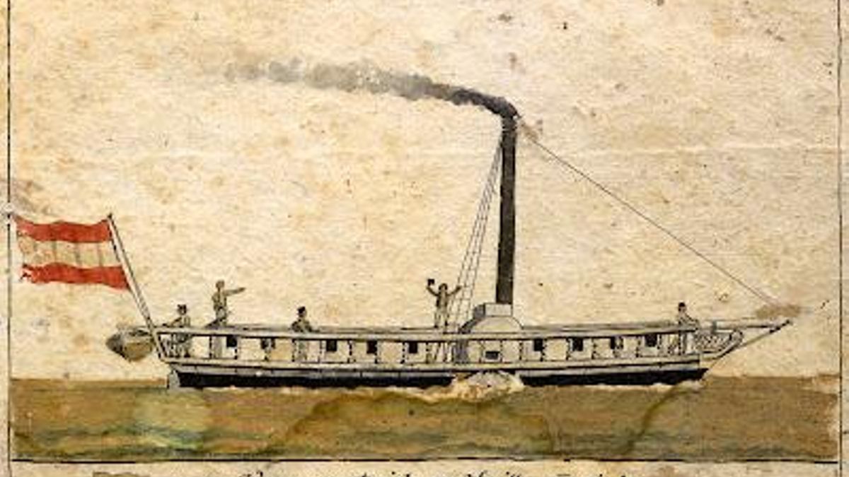 El pionero 'El Betis': primer barco a vapor construido en España