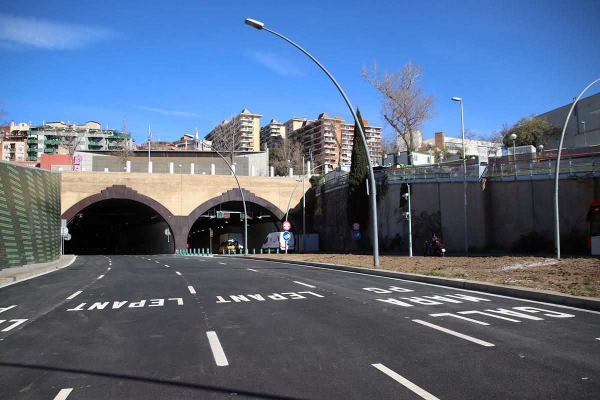 Túnel de la Rovira: La reapertura en sentido mar tras un año de obras