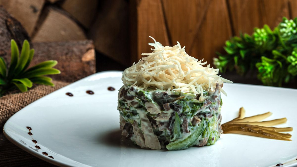 El arte de crear un timbal de verduras: un plato ligero y elegante