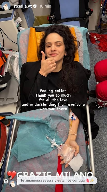 Rosalía reembolsará a asistentes el precio de entradas por concierto interrumpido en Milán