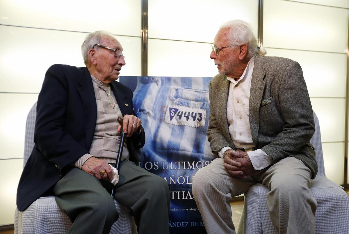 José Alcubierre Pérez tras ser liberado del campo de concentración de Mauthausen (Fuente: El Periódico)