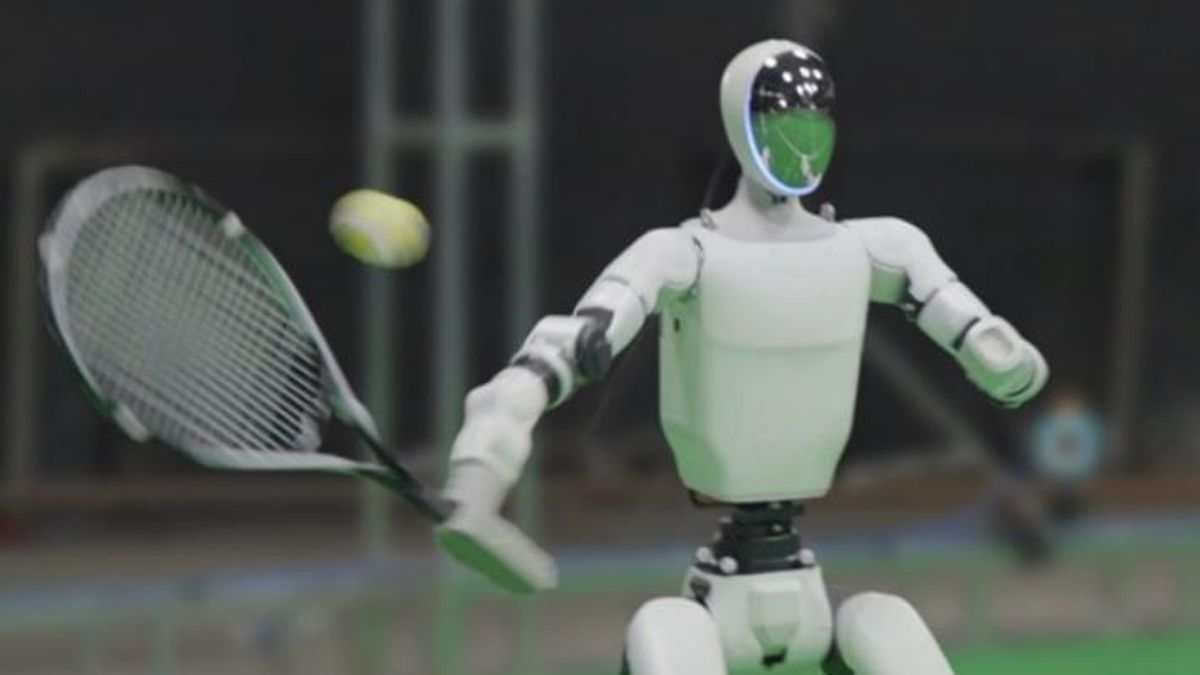 Un robot aprende a jugar al tenis con datos imperfectos y supera a sus predecesores