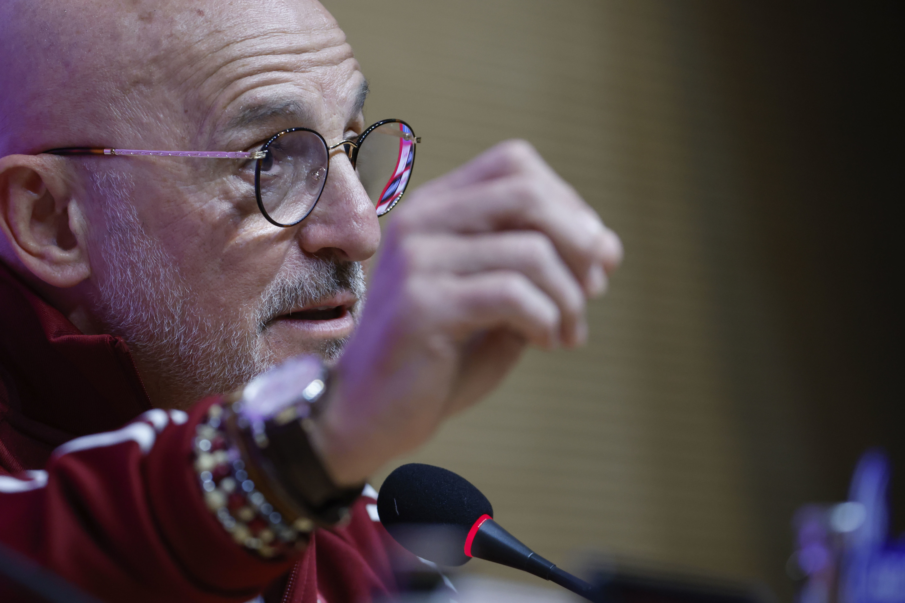 Luis de la Fuente: La decisión sobre la portería está tomada