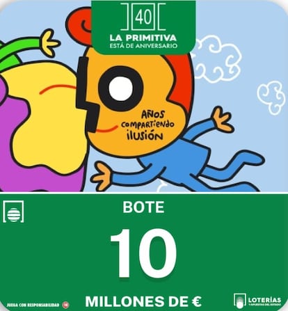 La Primitiva sorteo del lunes 30 de marzo: 10 millones en juego