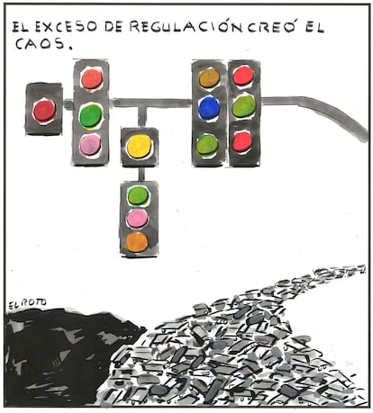 Caos regulatorio en la era de El Roto