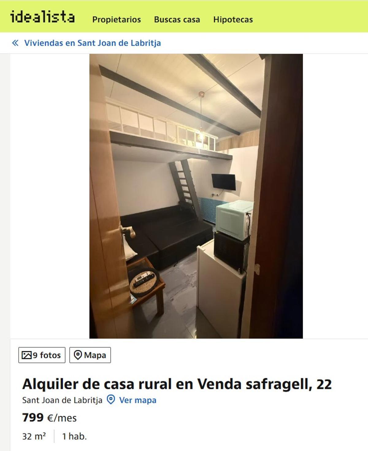 La temporada turística eleva los precios de alquiler de viviendas en Ibiza a niveles récord