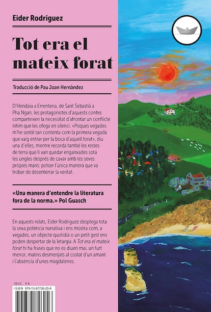 Portada del libro 'Era todo el mismo hueco' de Eider Rodríguez (Fuente: El País)