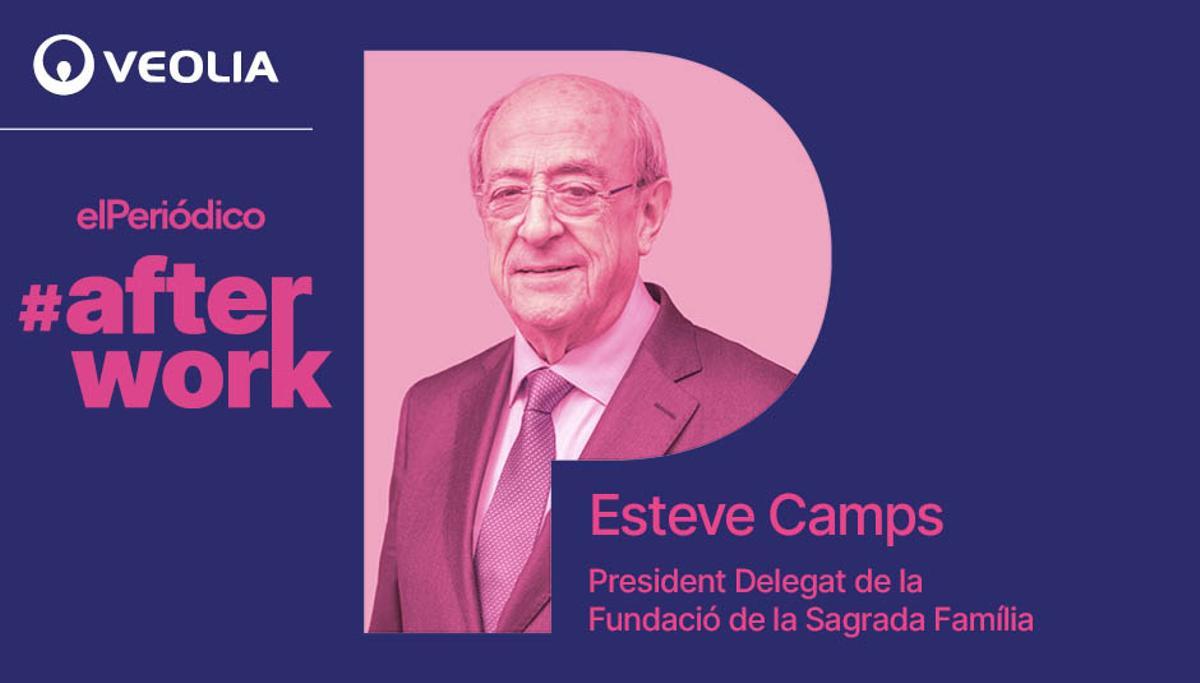 Esteve Camps, presidente de la Junta Constructora de la Sagrada Família, en #afterwork de EL PERIÓDICO
