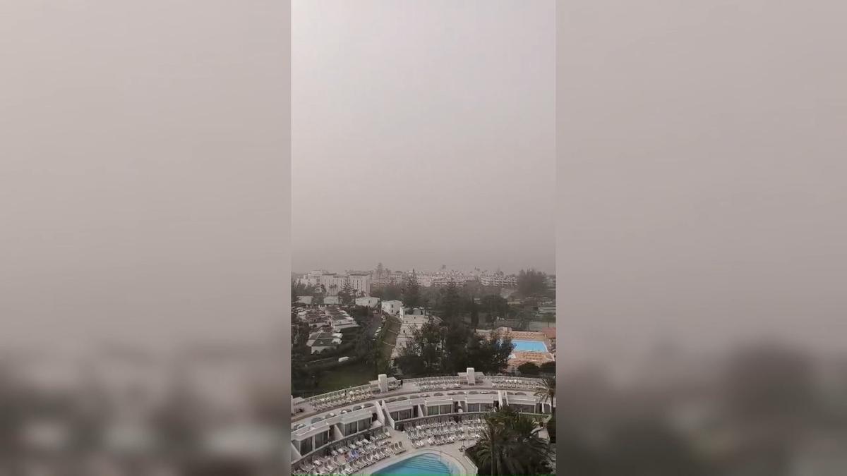 La calima se intensifica en Canarias: horarios de mayor concentración de polvo en suspensión
