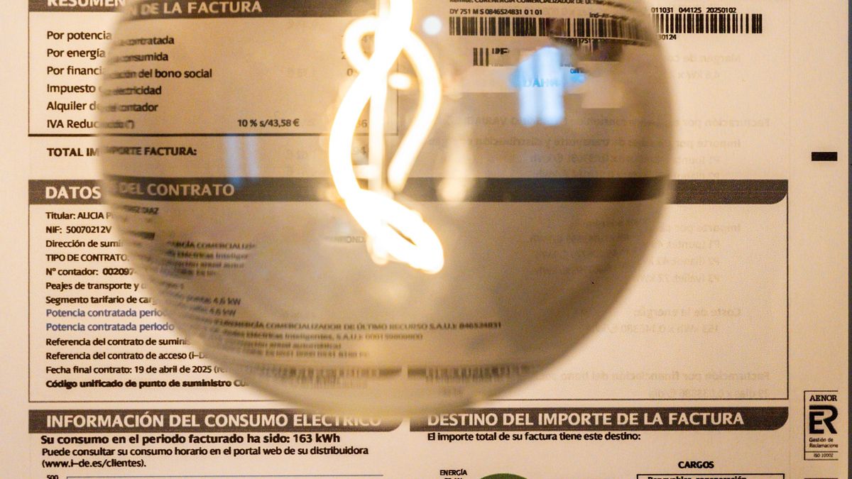 La factura de la luz baja en marzo gracias a las rebajas fiscales del Gobierno
