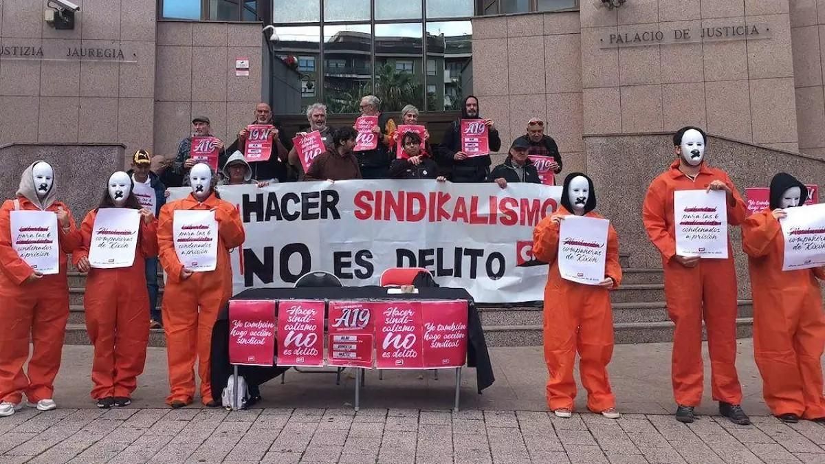 El indulto a 'Las Seis de La Suiza' no cierra la lucha por los derechos laborales