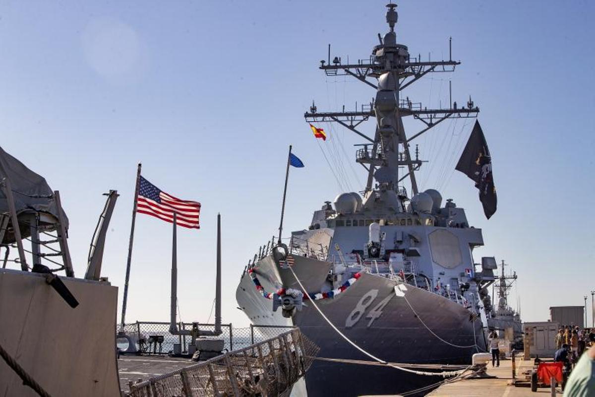 Militares en la base aérea de Morón, Sevilla. (Fuente: El Periódico)