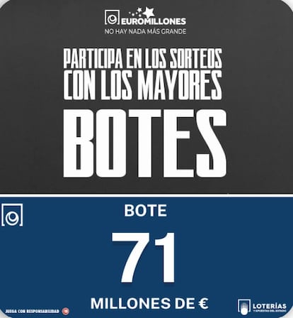 Euromillones sorteo del martes 31 de marzo: un bote de 71 millones de euros en juego