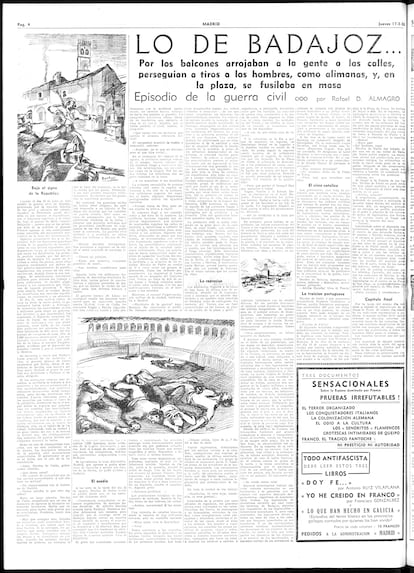 Imagen de Manuel Chaves Nogales en su despacho de trabajo (Fuente: El País)