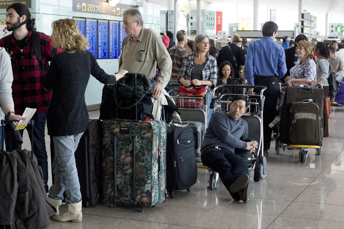 La huelga de handling continúa con retrasos y problemas en aeropuertos españoles