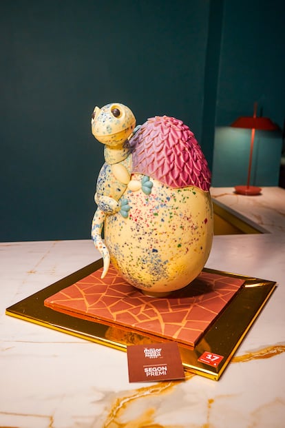 Figura de xocolata de lloro pirata (Fuente: El País)