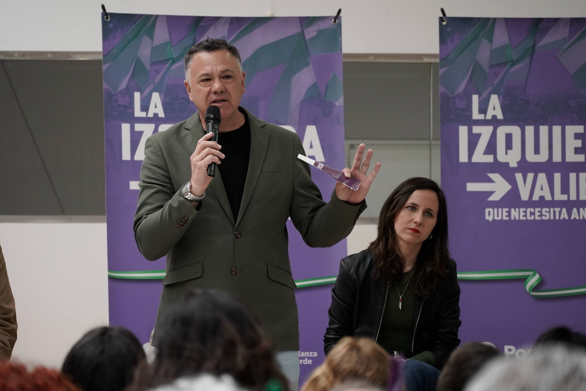 Podemos Andalucía: El 81% de los militantes apoya negociar con IU y Sumar