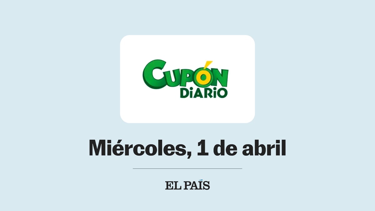 Resultados del sorteo diario de la ONCE: miércoles 1 de abril