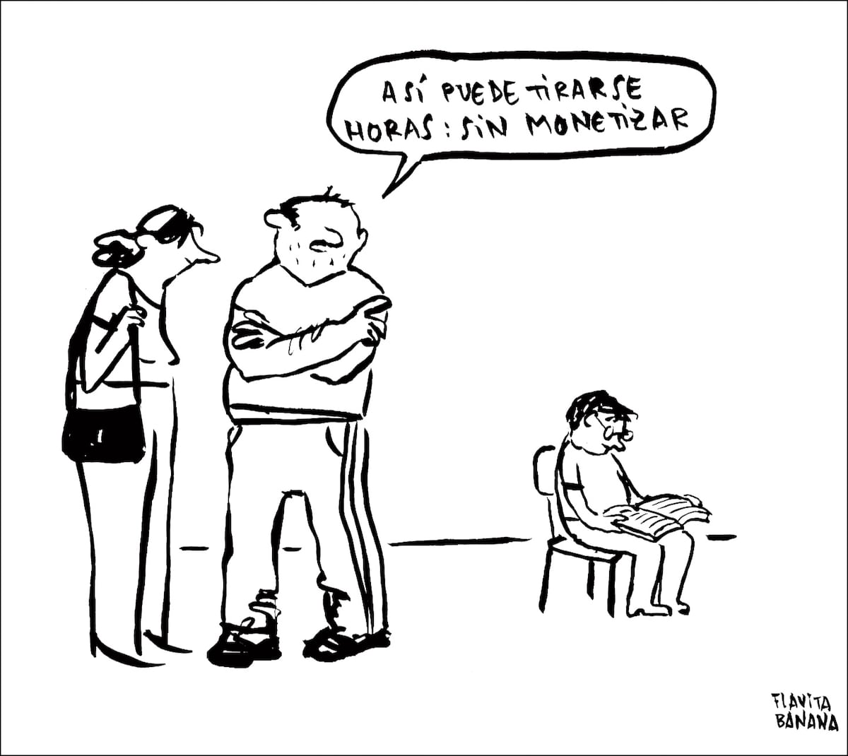 La caricatura de Flavita Banana sigue siendo gratuita