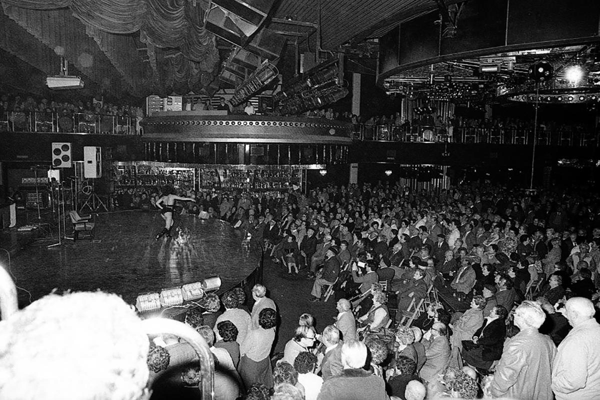 Actuación de Boney M en la Big Ben en 1999 (Fuente: El Periódico)