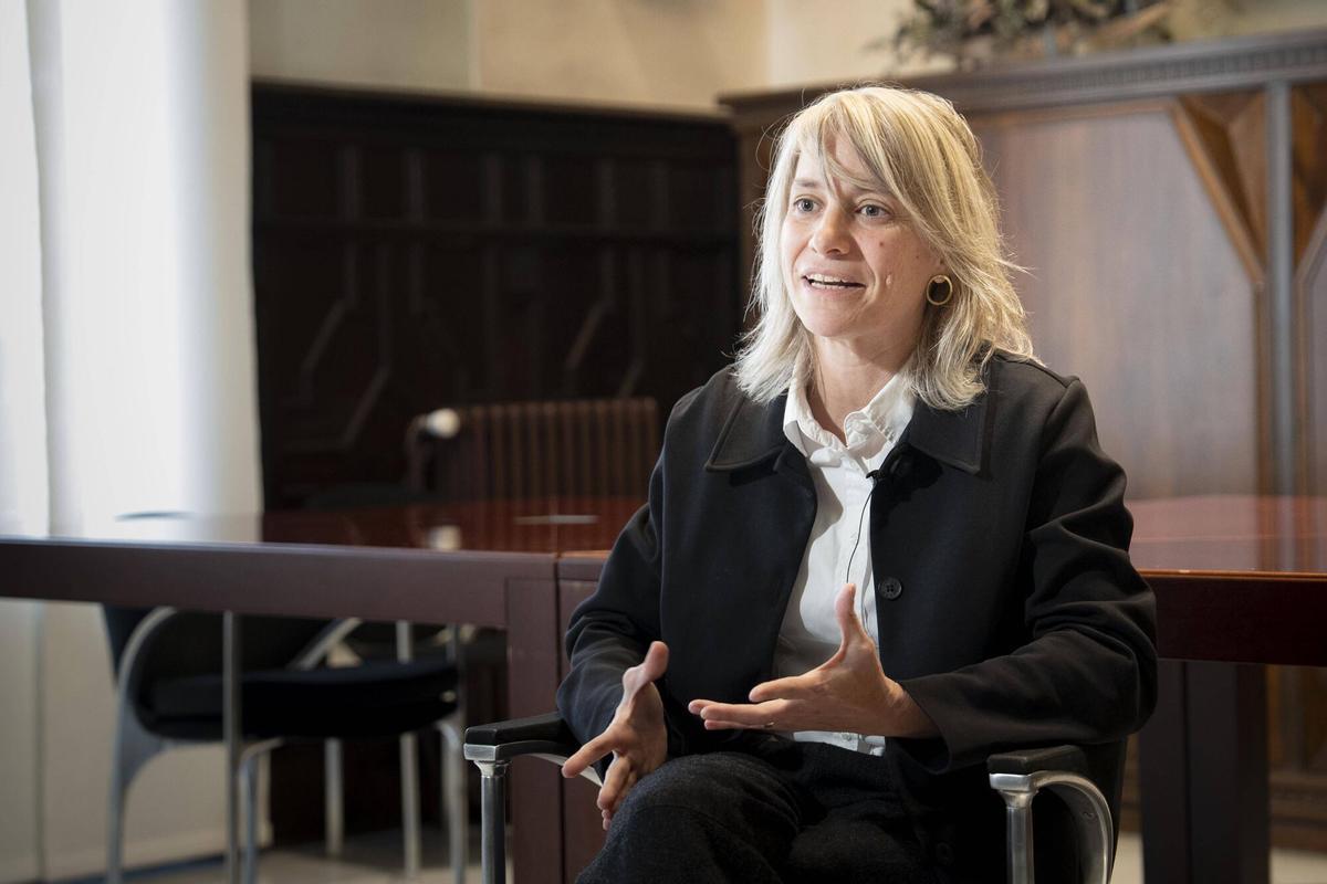 La alcaldesa de Granollers, Alba Barnusell, en una entrevista con EL PERIÓDICO (Fuente: El Periódico)