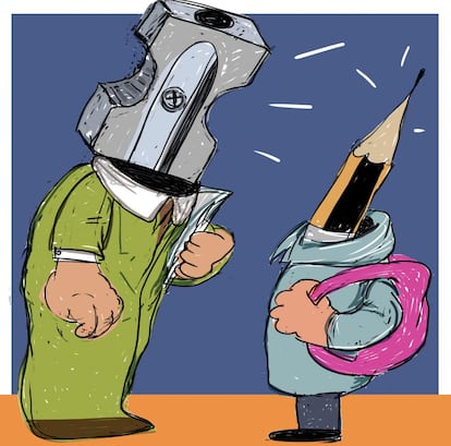 La universidad del futuro: aulas grandes y pizarras para una educación inmortal