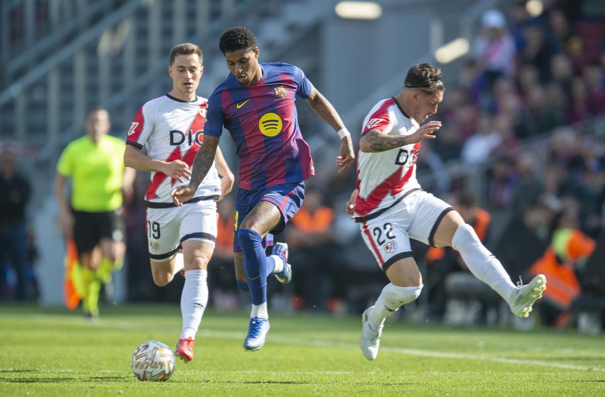 Marcus Rashford en una imagen promocional del Barça (Fuente: El Periódico)