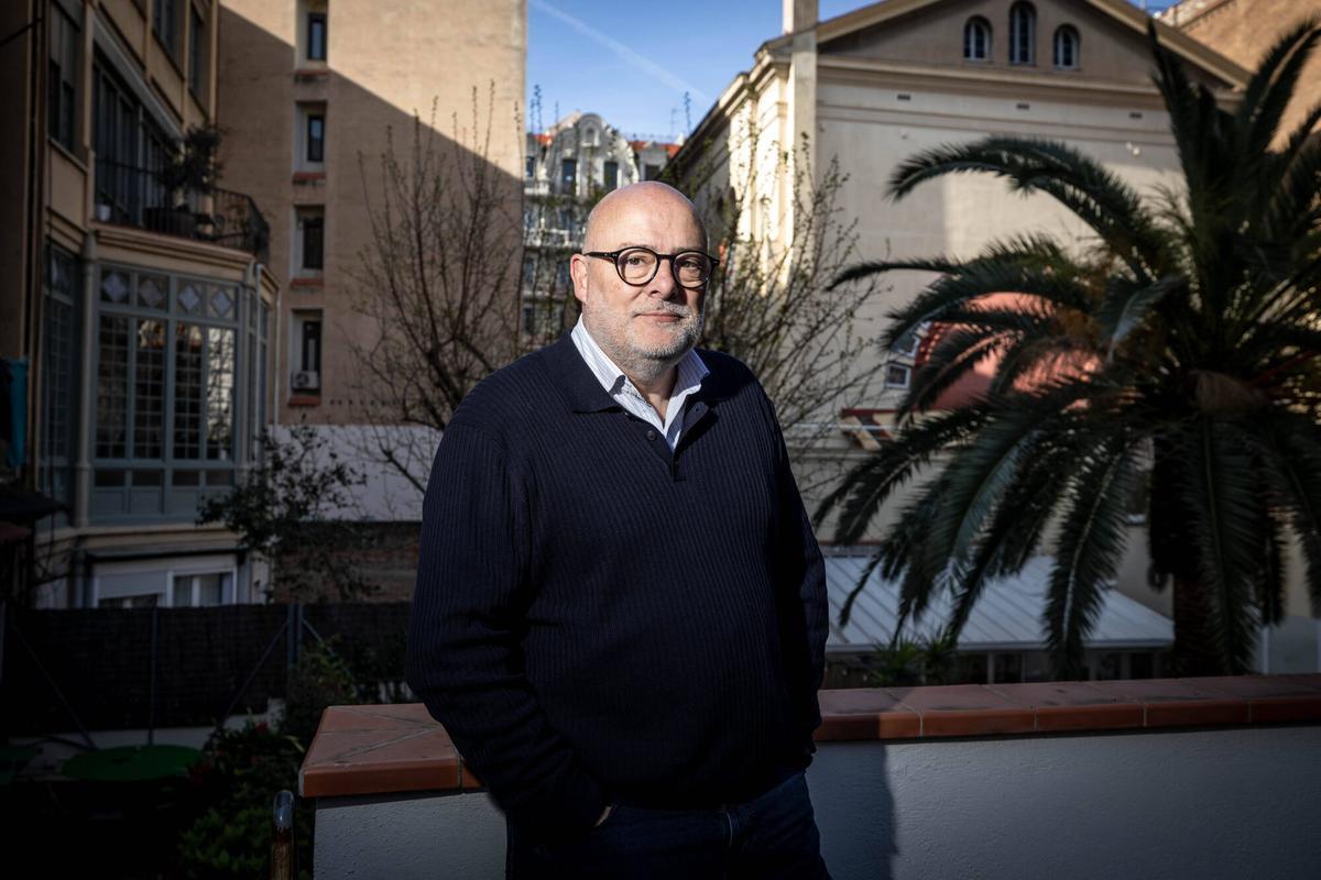 Lluís Corominas en una entrevista con EL PERIÓDICO, reflexionando sobre su abandono de la política tras el referéndum del 1-O. (Fuente: El Periódico)