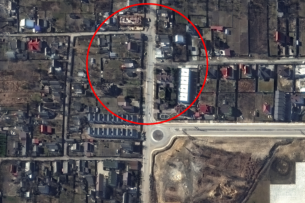 Una imagen de un mapa digital que muestra los lugares atacados en Irán (Fuente: El Mundo)