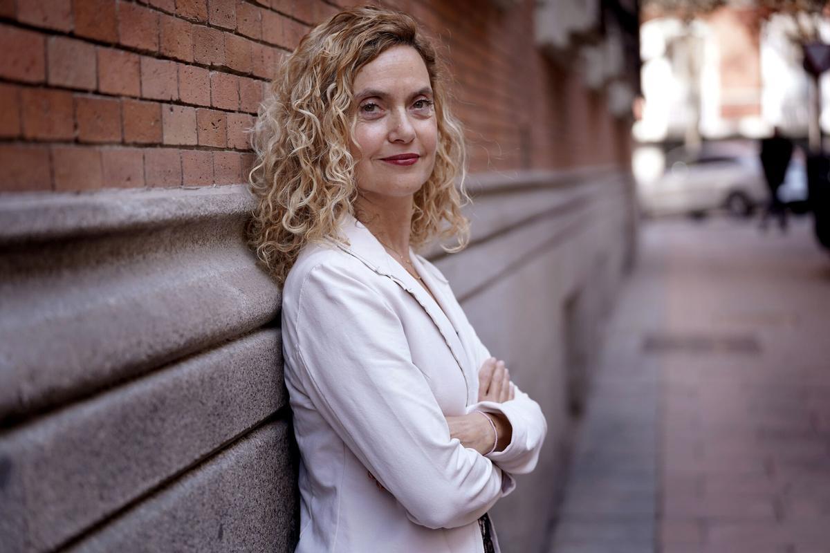 Meritxell Batet, exdiputada socialista y expresidenta del Congreso de los Diputados, en una entrevista en Madrid. (Fuente: El Periódico)