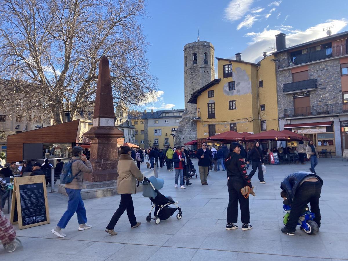 La Cerdanya se dispara a 125.000 personas en Semana Santa, un récord de afluencia turística