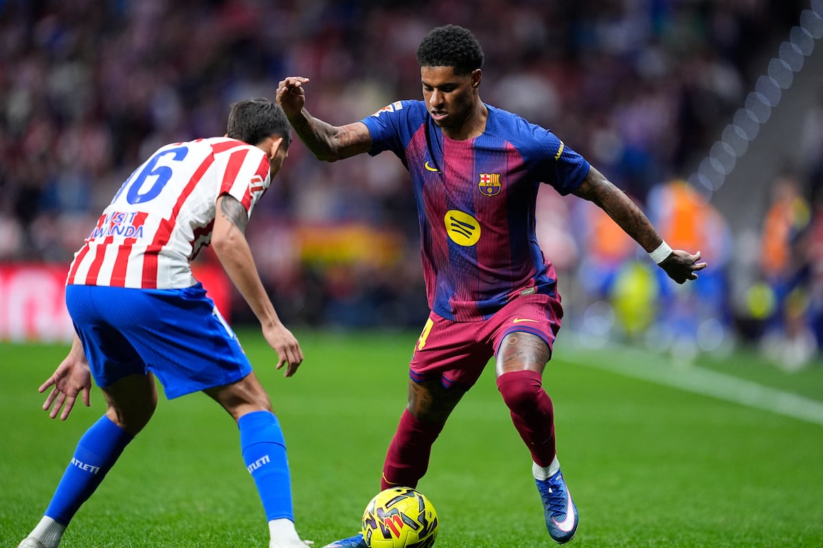 Rashford brilla en el Barcelona con el gol del empate ante el Atlético