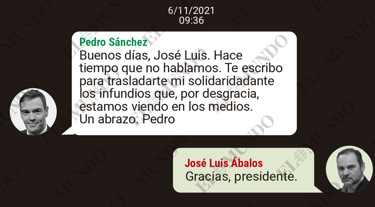 Foto de los ministros del Gobierno que apoyaron a Ábalos (Fuente: El Mundo España)