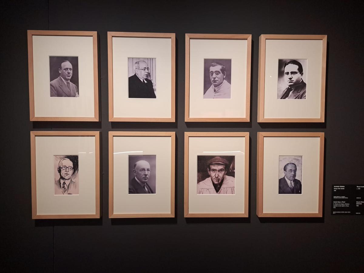 Fotografía de la conferencia sobre Valle-Inclán en la Biblioteca Regional de Madrid (Fuente: El Periódico)