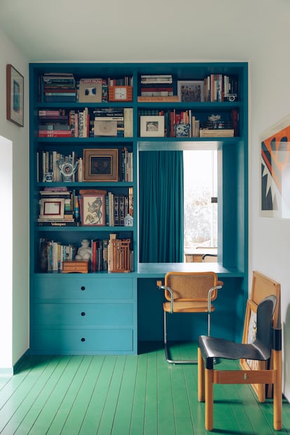 La casa de José Manuel Rosa, un refugio de arte y naturaleza en el corazón de Madrid (Fuente: El País)