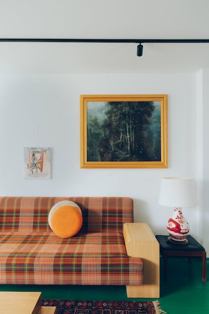 El jardín privado de la casa de Rosa, un oasis en el corazón de la ciudad (Fuente: El País)